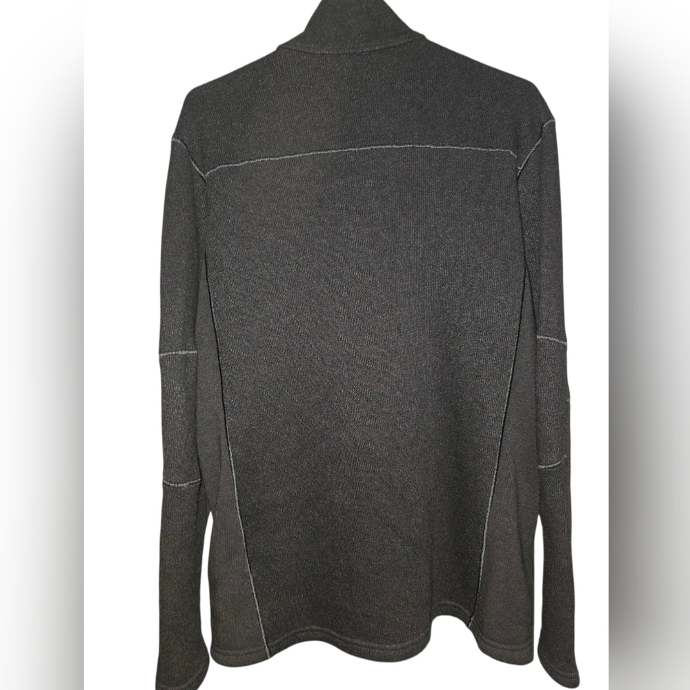 Kuhl Interceptr Jacket Mens Medium Black Full Zip Fleece Hiking Four Pockets - Picture 6 of 6